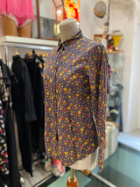 Camicia 80s fiorellini