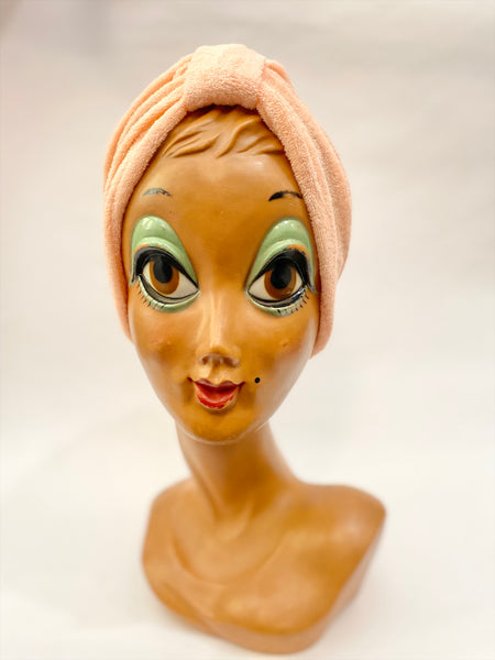 Turbante spugna albicocca