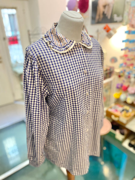Camicia scacchi Benetton 80s