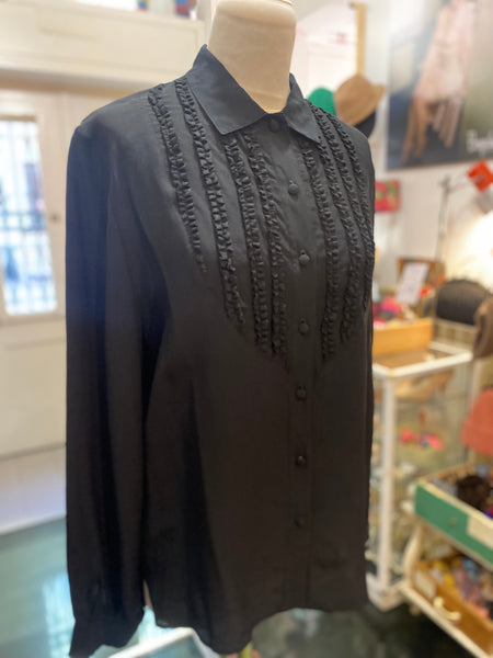 Camicetta seta rouches