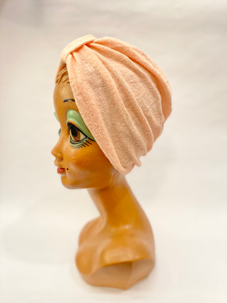 Turbante spugna albicocca