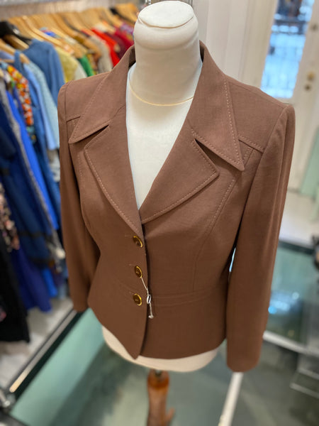 Giacca 70s marrone