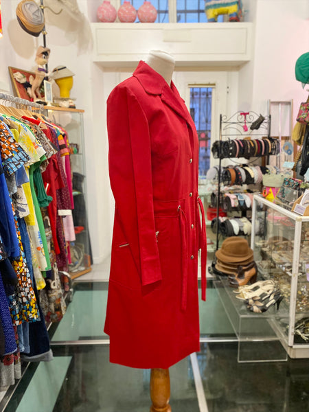 Trench rosso