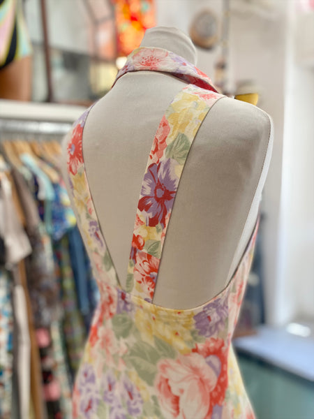 Abito 80s fiori