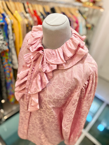 Camicia 80s rouches