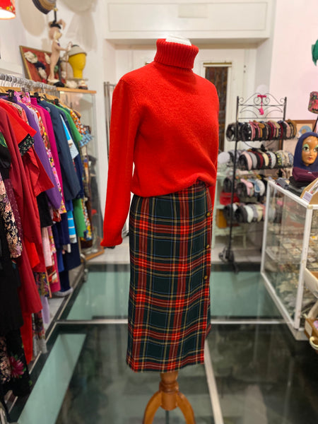 Maglione rosso shetland