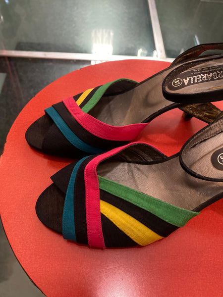 Sandali 80s multicolor