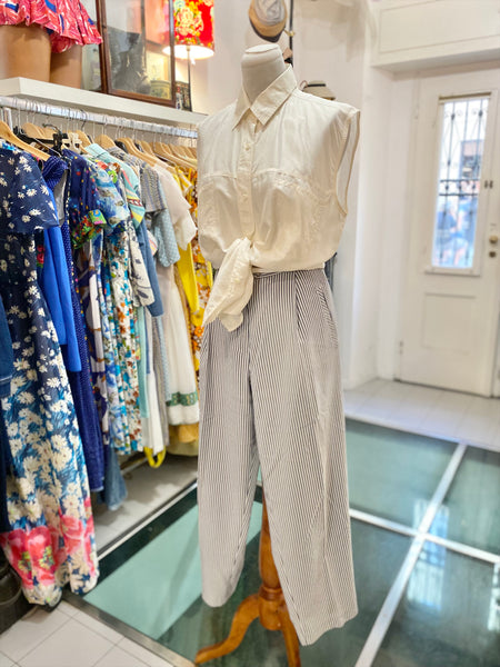 Pantaloni righe 80s