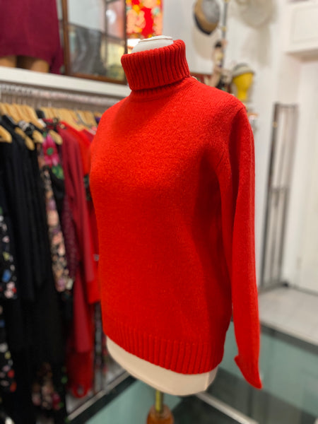 Maglione rosso shetland