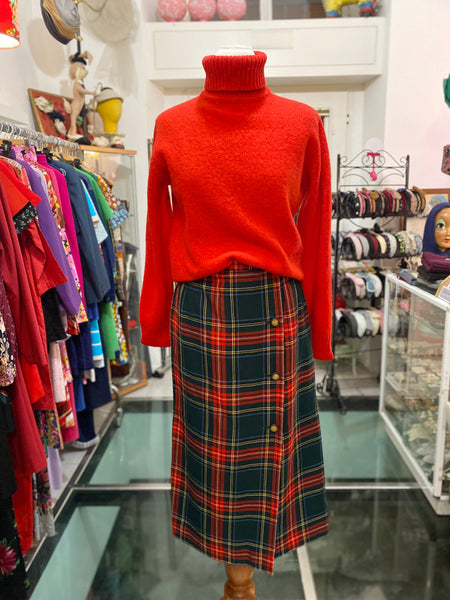 Maglione rosso shetland