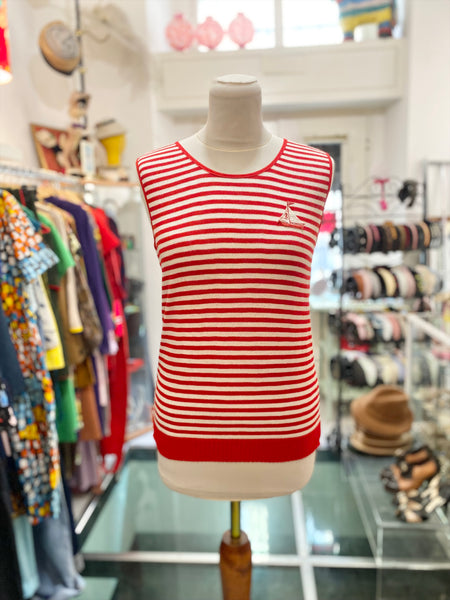 T-shirt righe rosso bianco