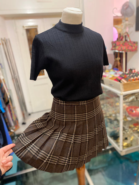 Mini mini lana tartan