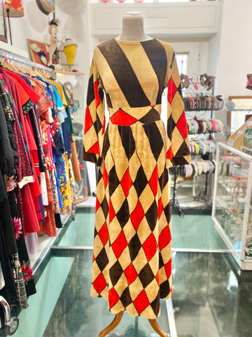 Abito 70s ciniglia