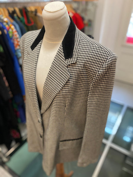 Giacca 80s pied de poule