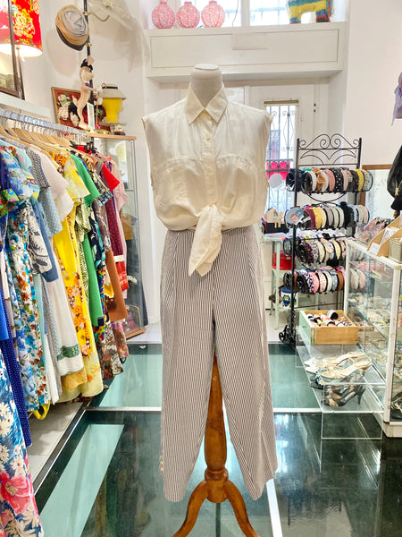 Pantaloni righe 80s