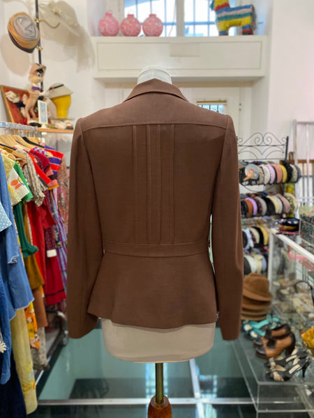 Giacca 70s marrone