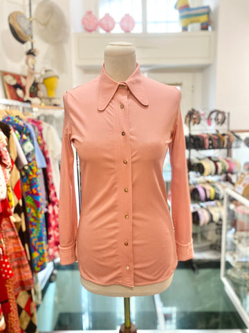 Camicia 70s rosa