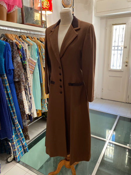 Cappotto cashmere e lana