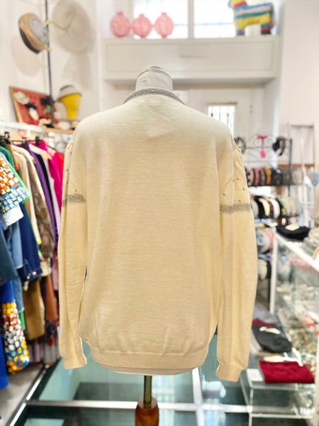 Maglione fiocco lurex