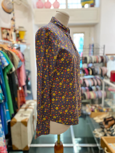 Camicia 80s fiorellini