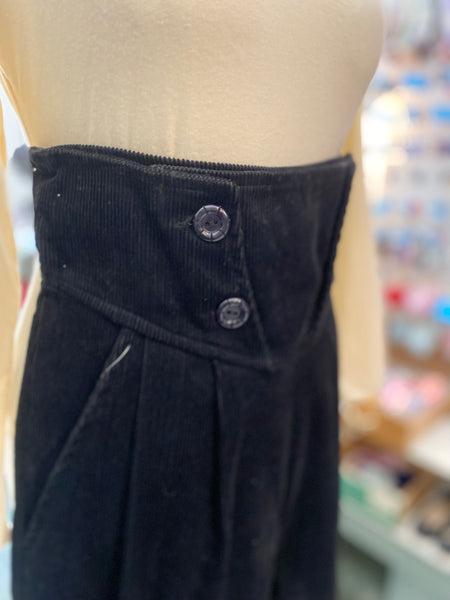 Pantaloni velluto costine 80s