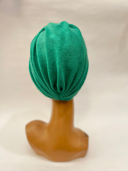 Turbante spugna verde