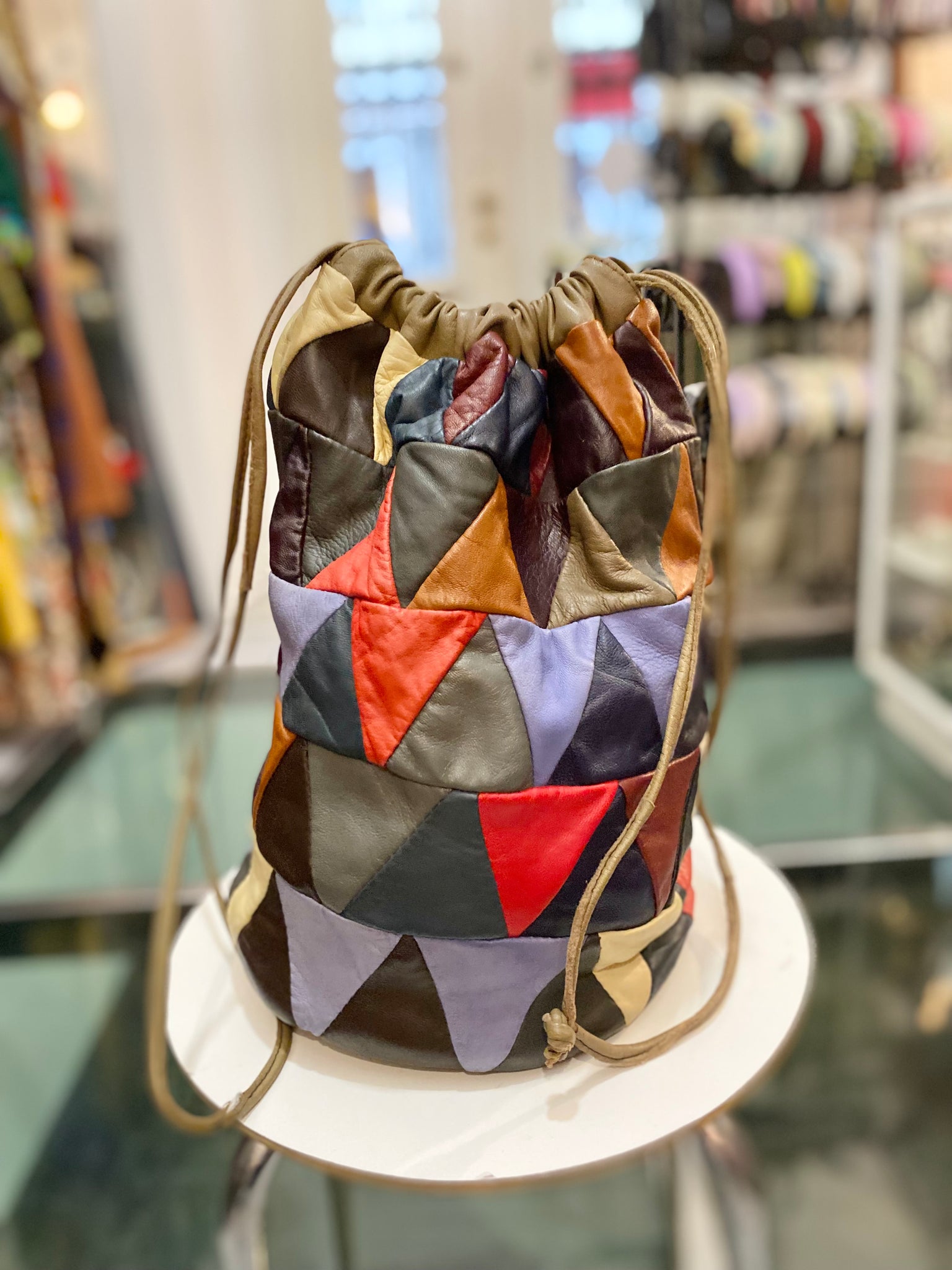 Secchiello multicolore 80s