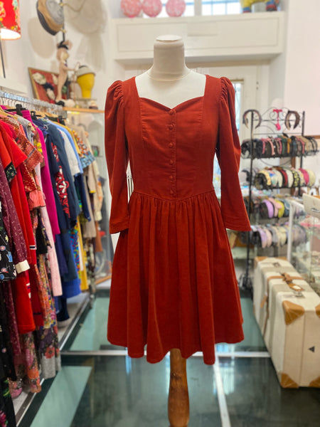 Laura Ashley bordeaux velluto