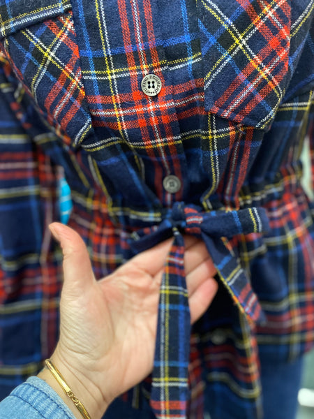 Camicia tartan 70s