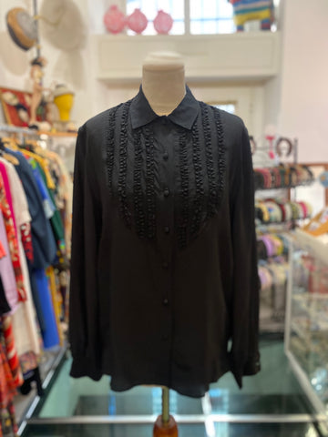 Camicetta seta rouches