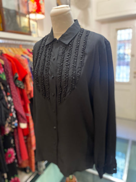 Camicetta seta rouches