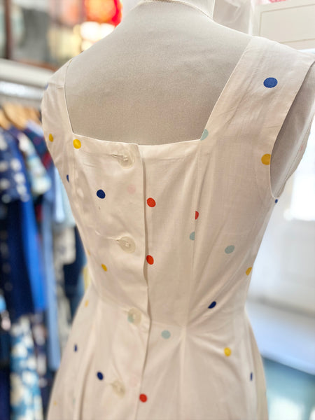 Abito 50s pois colorati