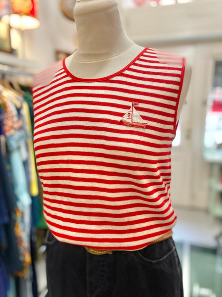 T-shirt righe rosso bianco