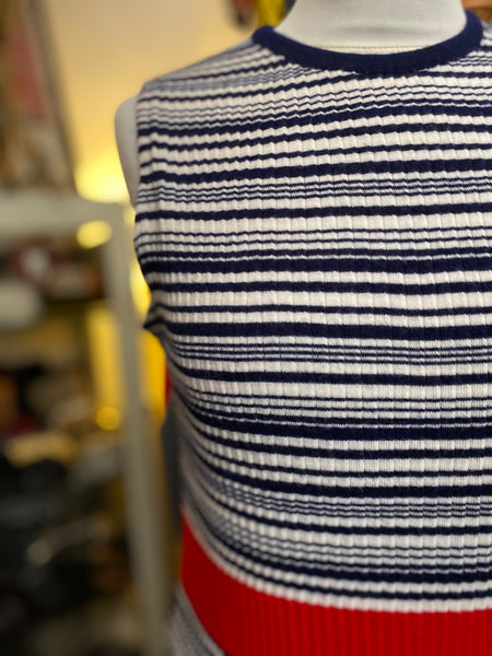 Abito maglia a righe 60s