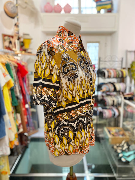 Camicia fantasia arabeschi