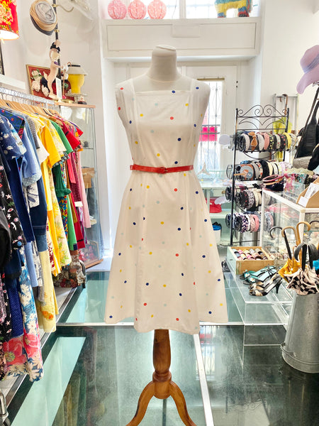 Abito 50s pois colorati