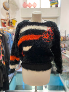 Maglione puffettoso 80s