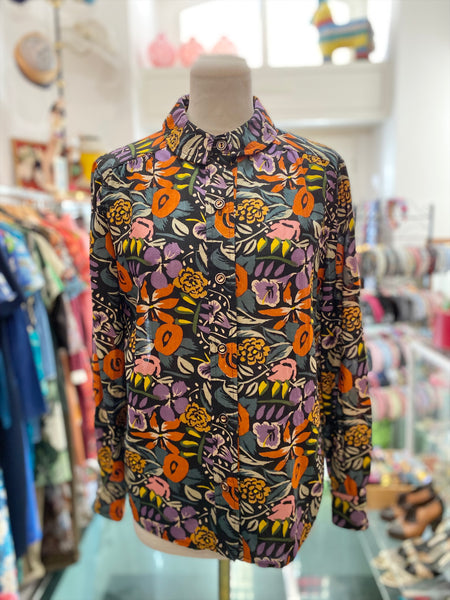 Camicia fiori autunno