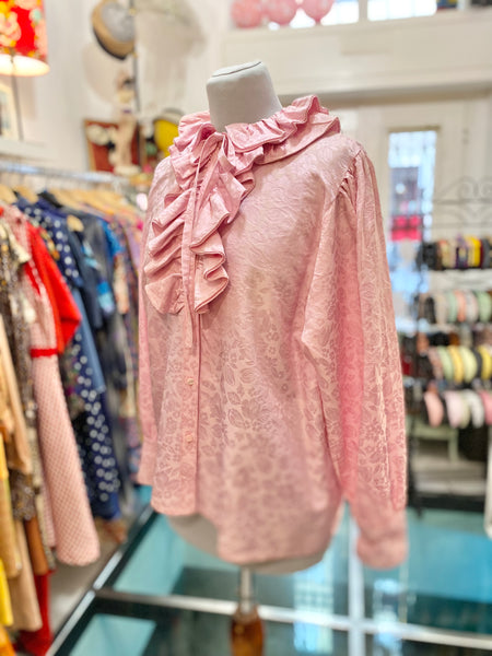 Camicia 80s rouches