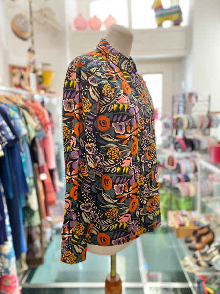 Camicia fiori autunno