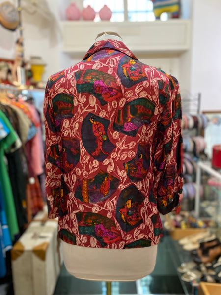 Camicia 50s stampa giappone