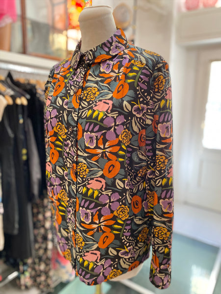 Camicia fiori autunno