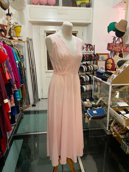 Set camicia da notte e vestaglia rosa baby
