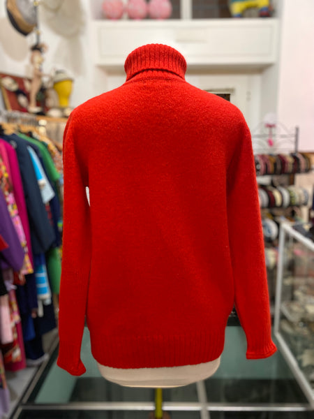 Maglione rosso shetland