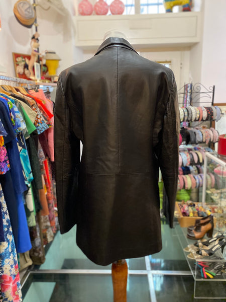 Giacca pelle 90s