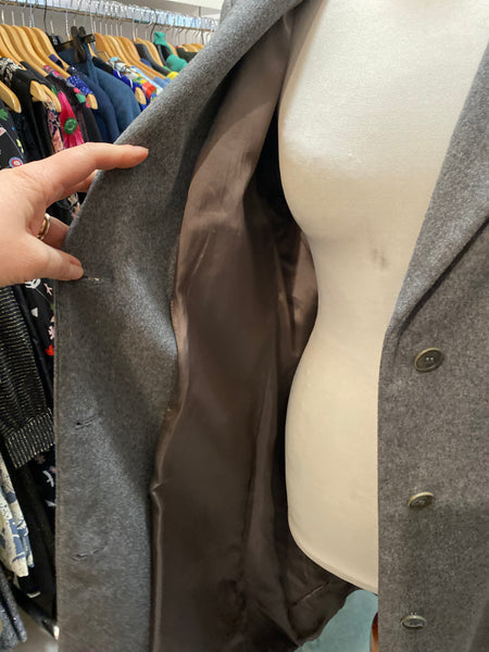 Cappotto grigio Benetton