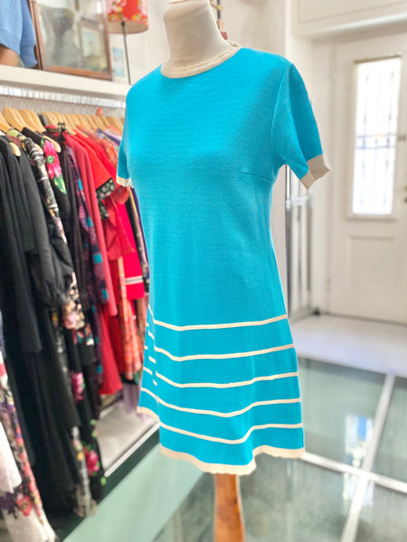 Abito 60s turchese