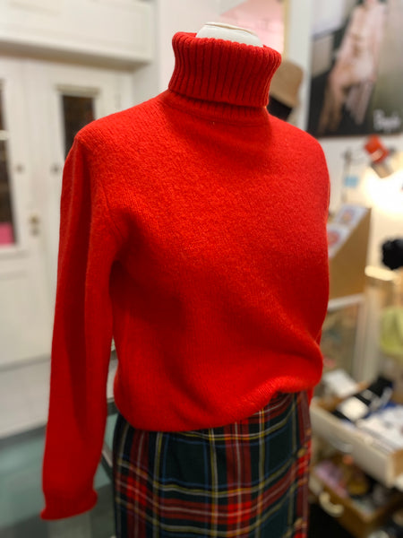 Maglione rosso shetland