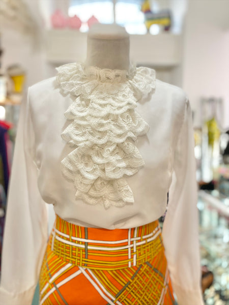Camicia jabot 60s