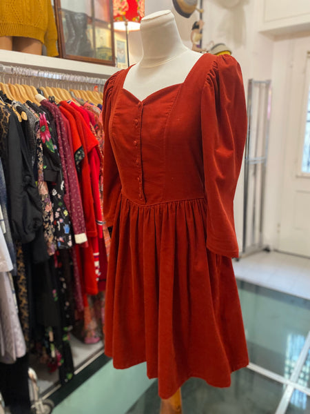 Laura Ashley bordeaux velluto